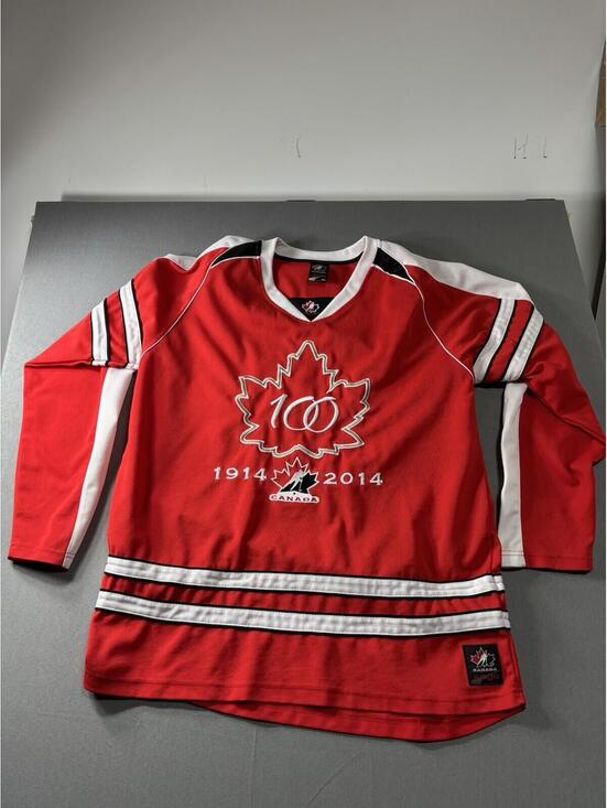 Other - TEAM CANADA 1914-2014 100 YRS HOCKEY JERSEY SIZE LARGE